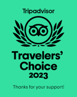 Travelers Choice award 2023